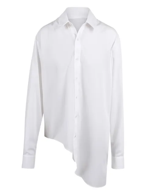 Ssheena camisa con dobladillo asimétrico