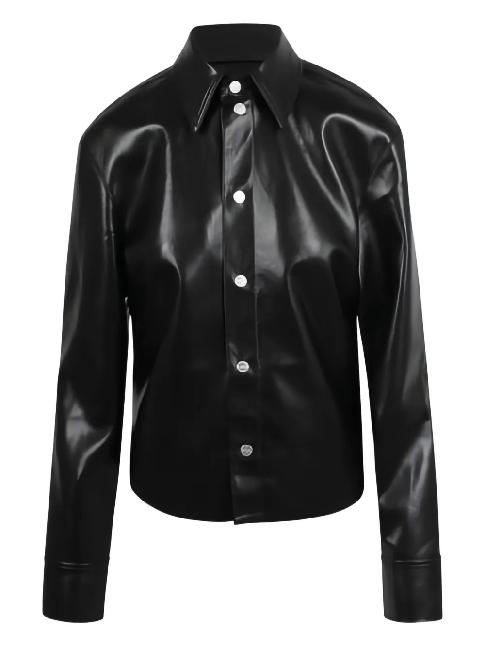 Nanushka classic-collar buttoned shirt - Nero