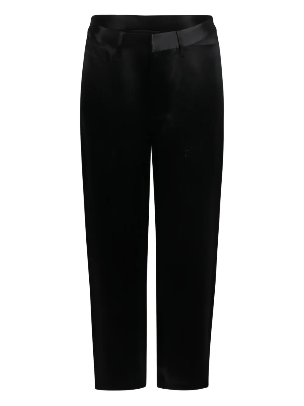 Yuzefi Hedra Concealed-zip Trousers In Black