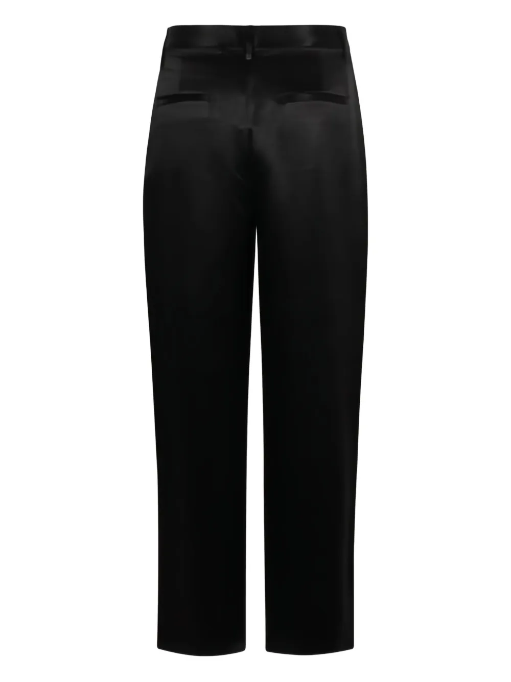 Yuzefi Hedra Concealed-zip Trousers In Black