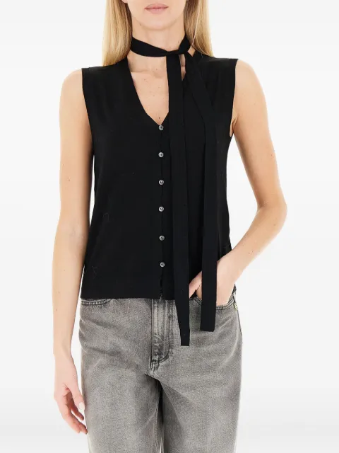 Ballantyne button tie top