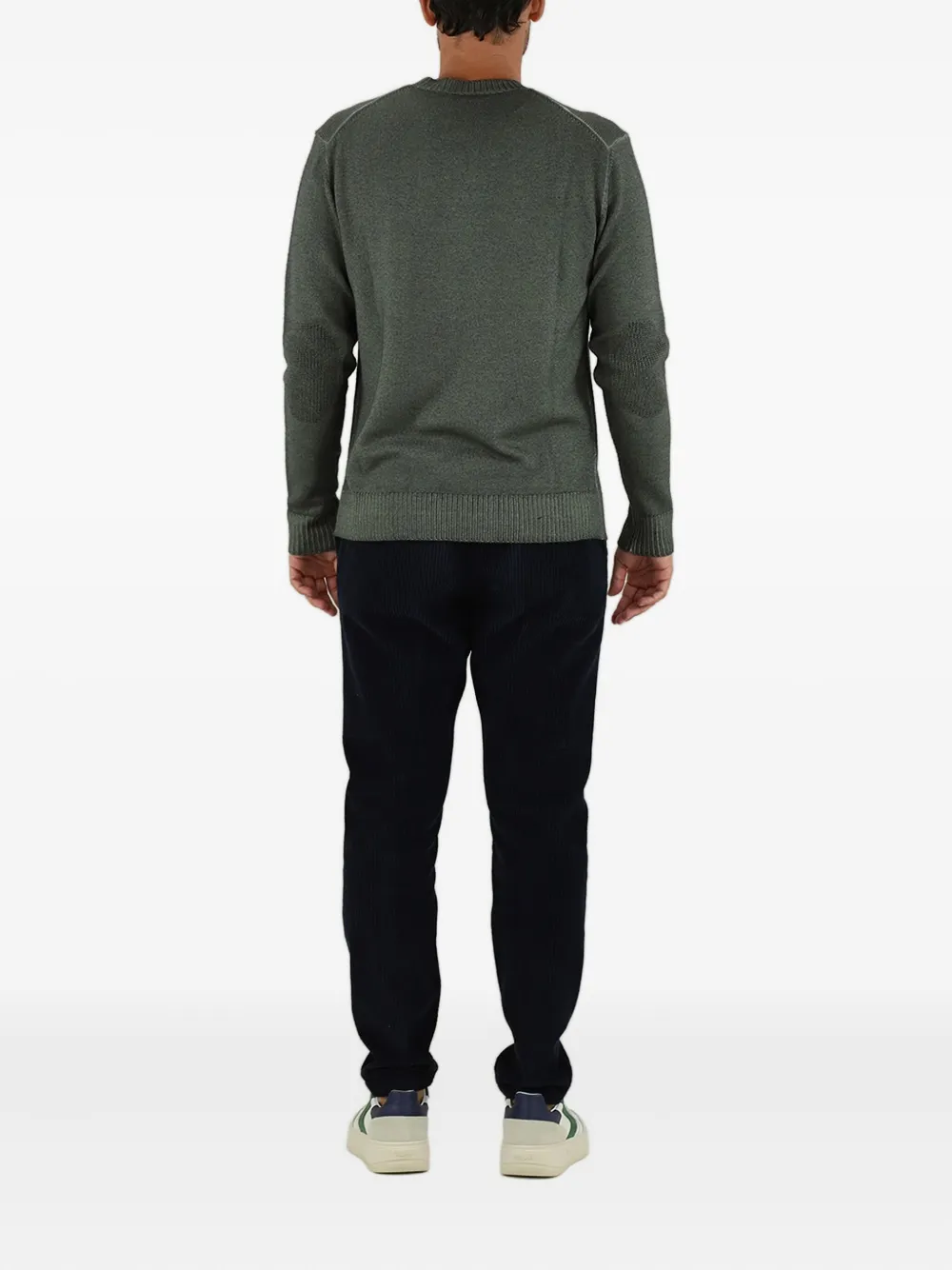 Cruna Mitte corduroy drawstring trousers - Blauw