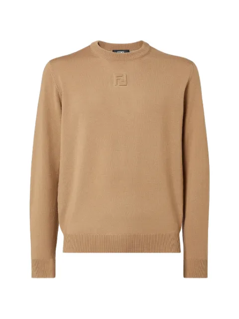 FENDI regular-fit crew-neck pullover