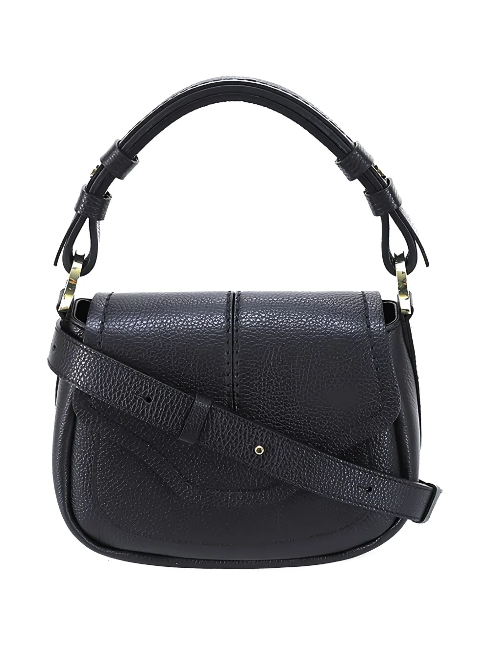 LORISTELLA leather tote bag - Zwart