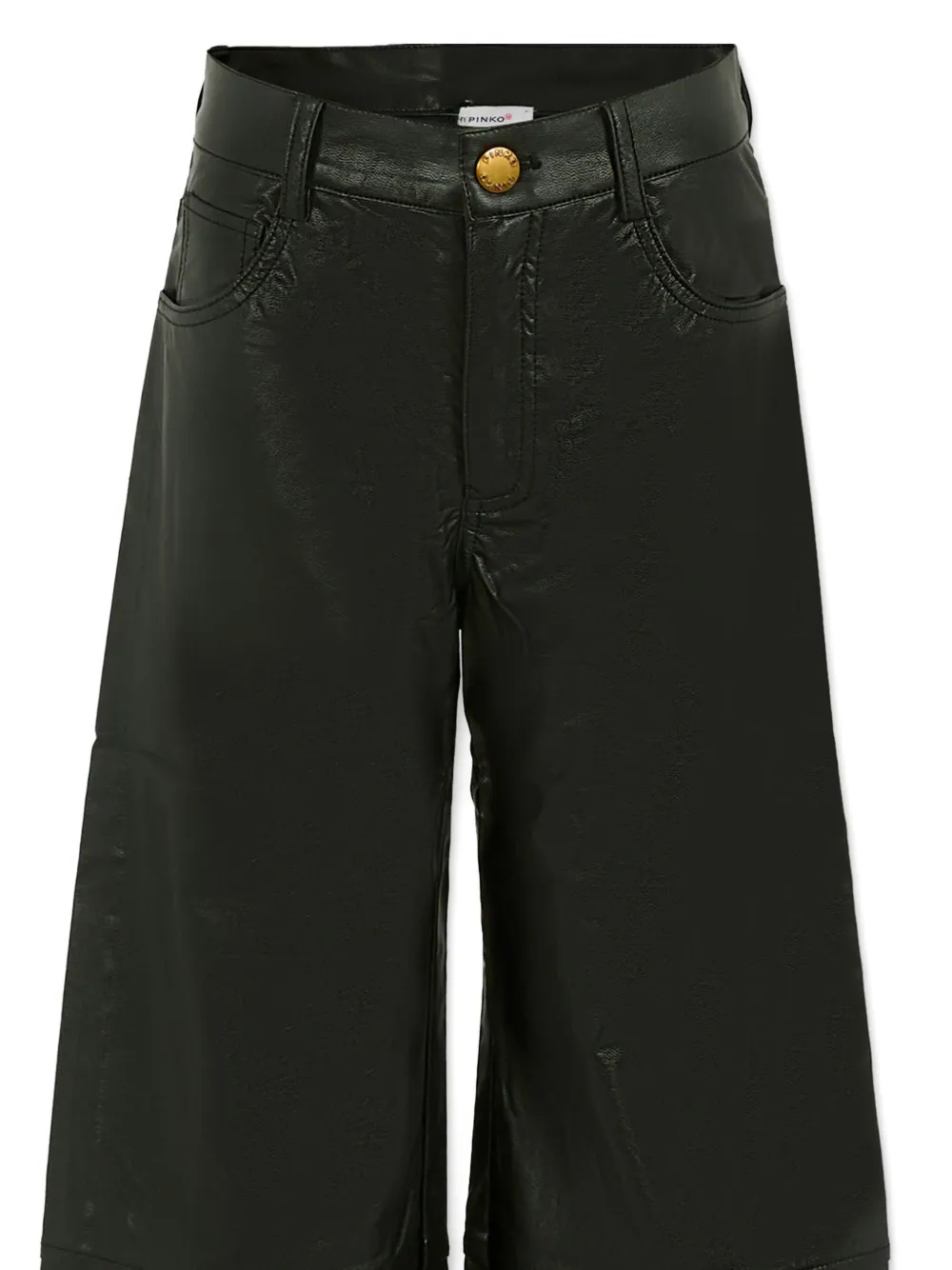 Pinko Kids Broek met wijde pijpen Zwart