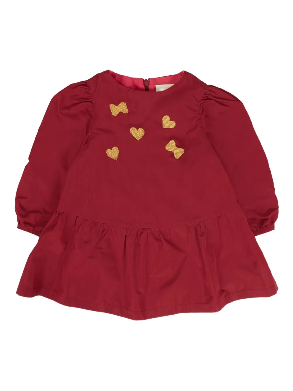 Simonetta Embellished Dress In Red