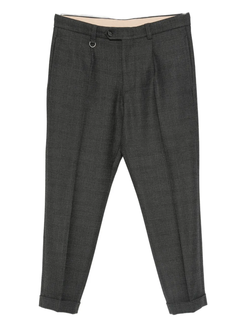 Paolo Pecora Pleat-detail Trousers In Gray