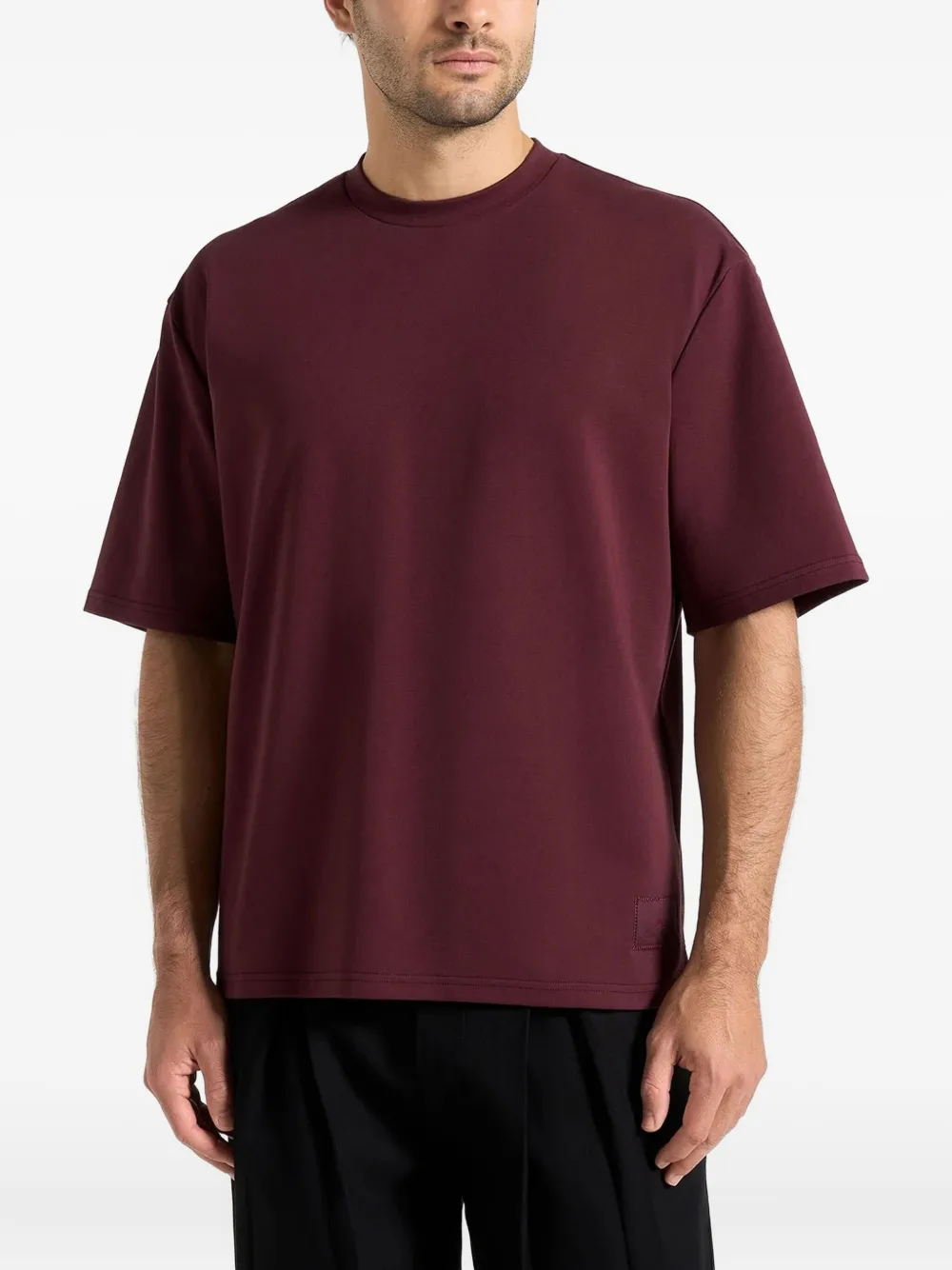 Manière De Voir Paul crew-neck T-shirt | Red | Image 1