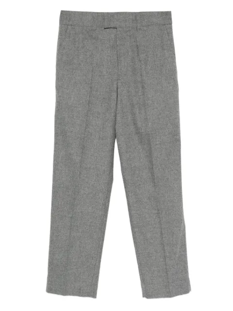 Paolo Pecora pressed-crease wool trousers 