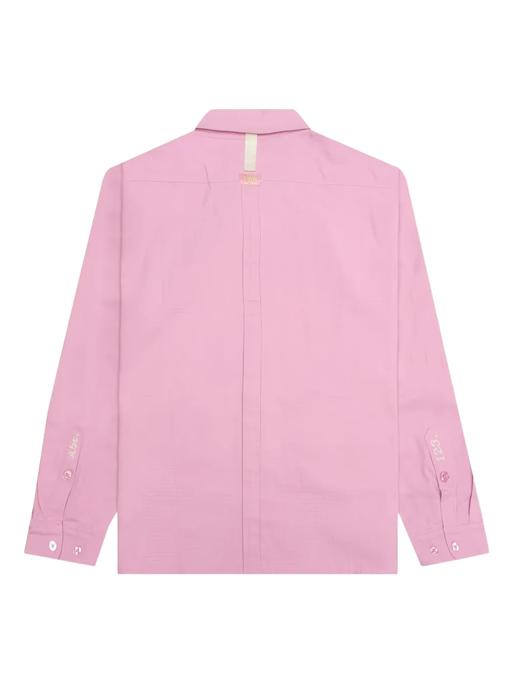 Advisory Board Crystals logo-patch pocket shirt - Roze