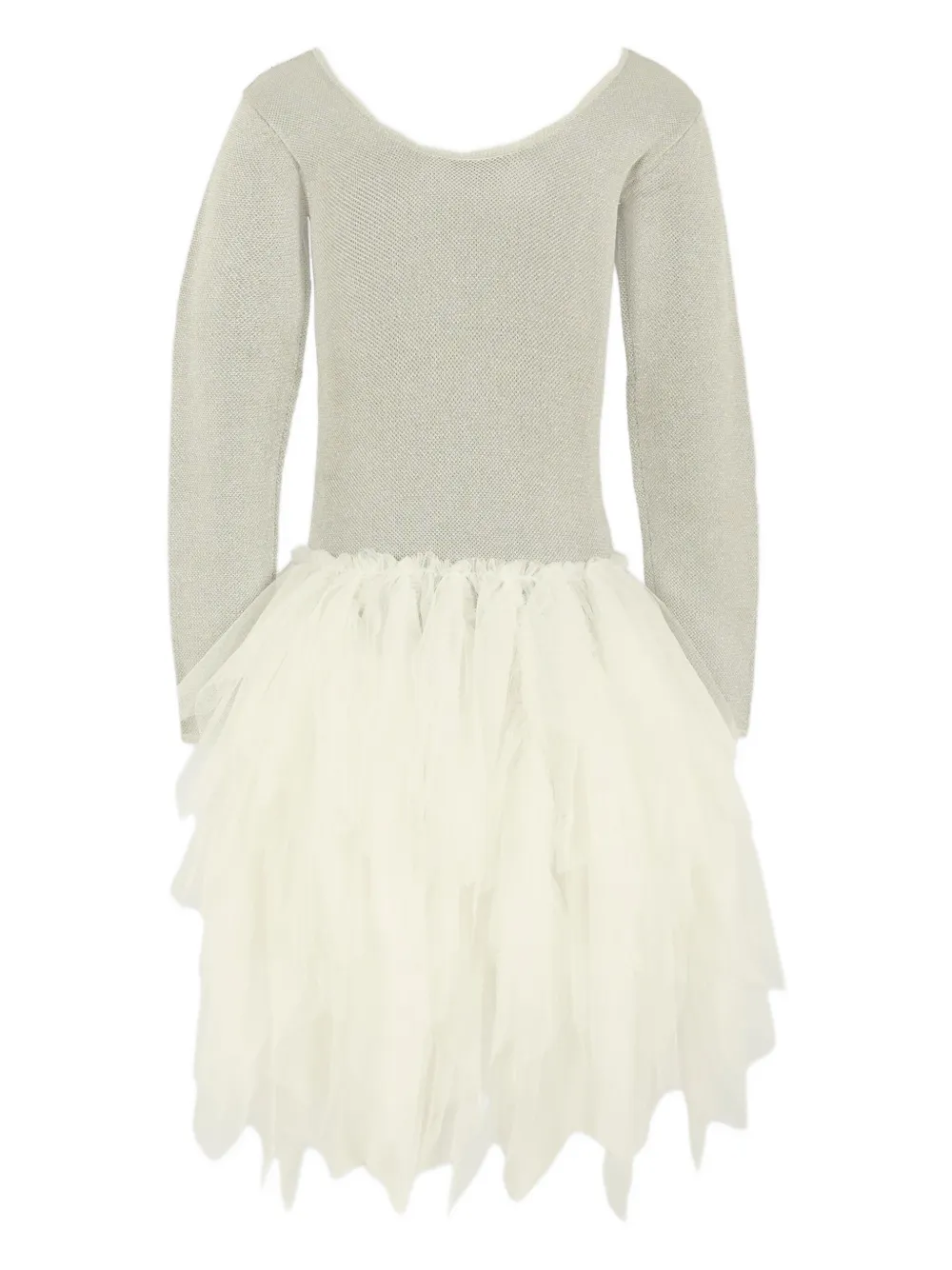 Stella McCartney Kids swan-embellished tulle dress | Girls Party & Special Occasion Dresses | Image 2