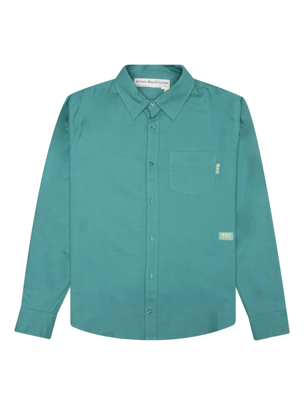 Advisory Board Crystals patch-embroidered pocket shirt | Blue | Image 1