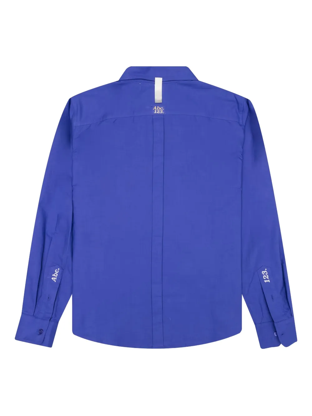 Advisory Board Crystals embroidered logo Oxford shirt - Blauw