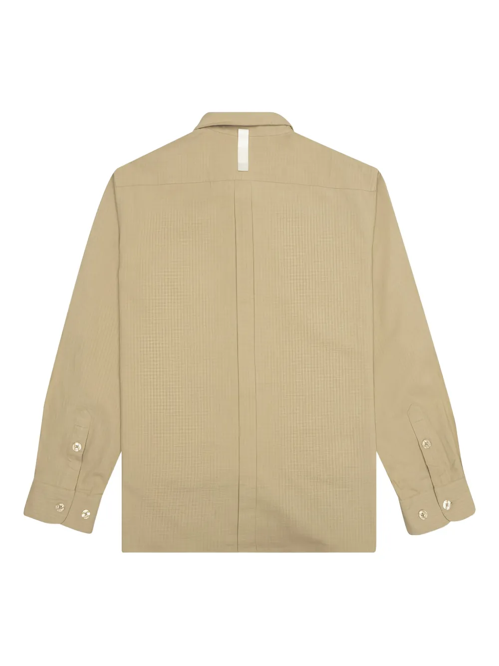 Advisory Board Crystals textured pocket shirt - Beige