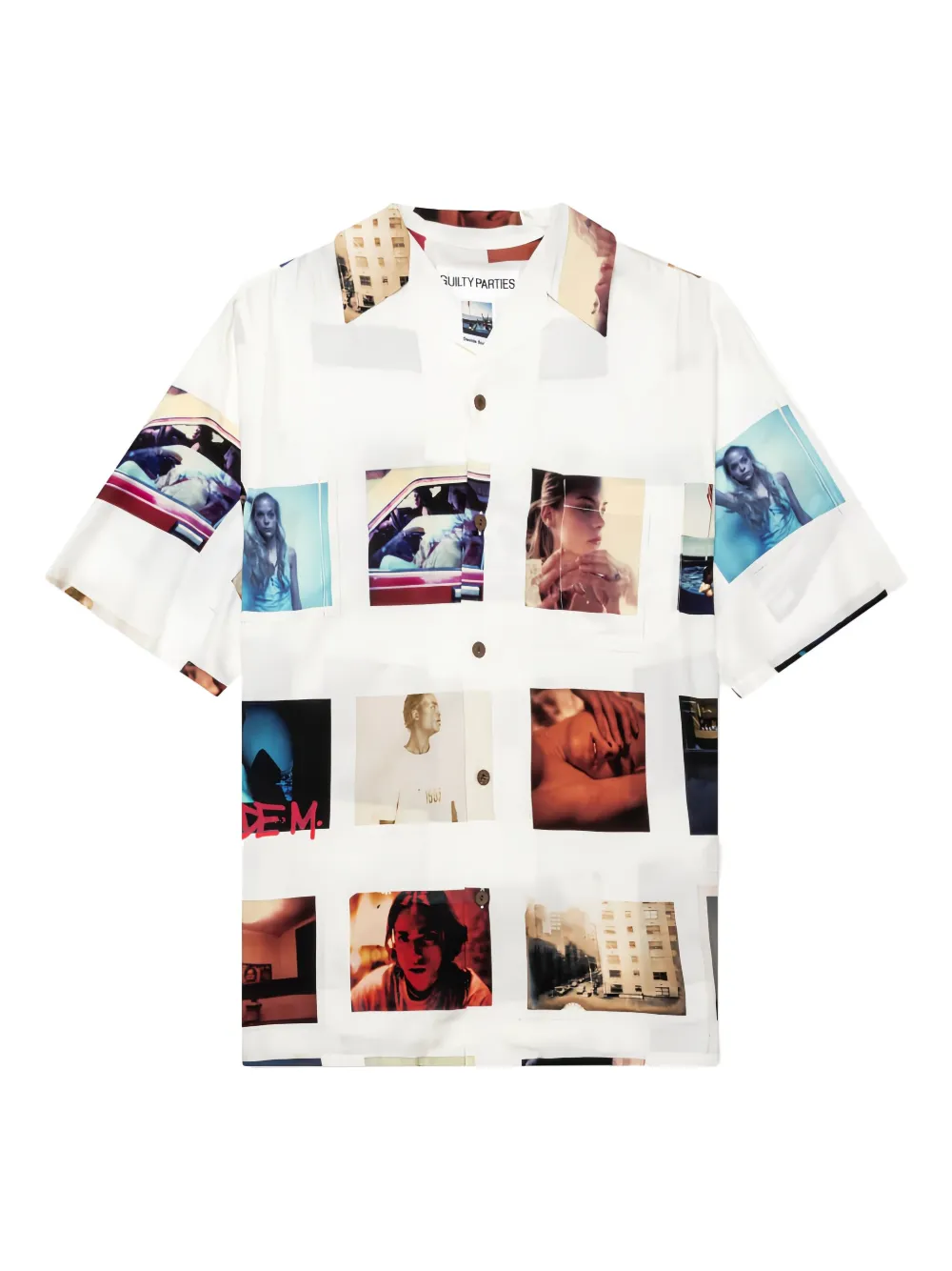 WACKO MARIA Davide Sorrenti Hawaiian Type-1 print shirt | White | Image 1