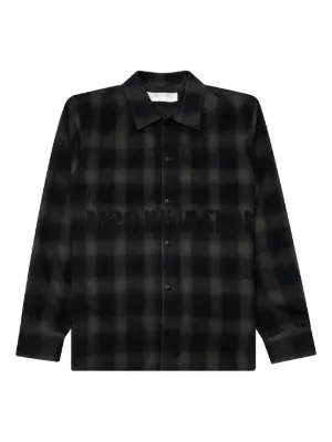 Neighborhood check-pattern Shirt | Black | FARFETCH