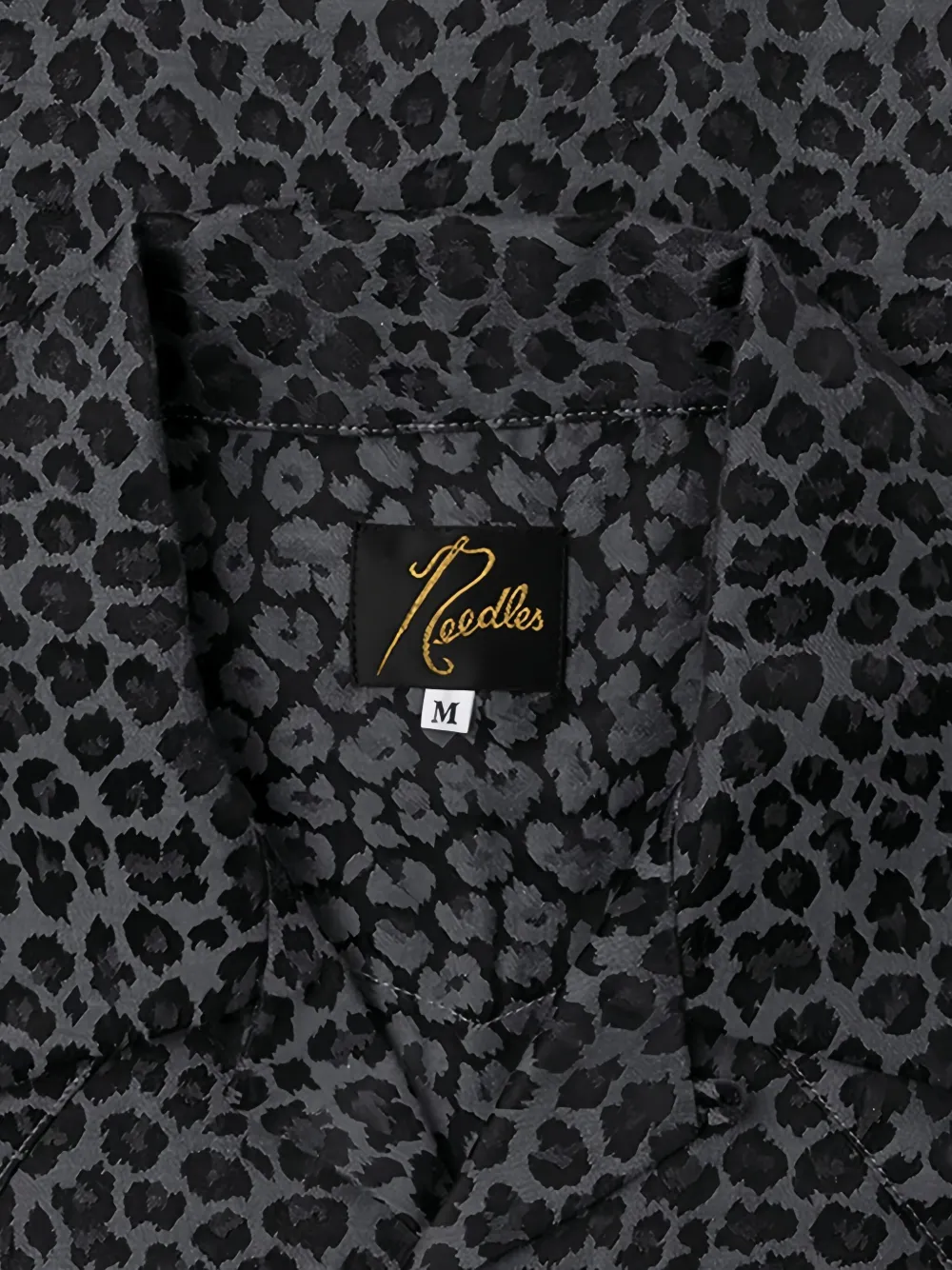 Needles Leopard-print Shirt In Gray