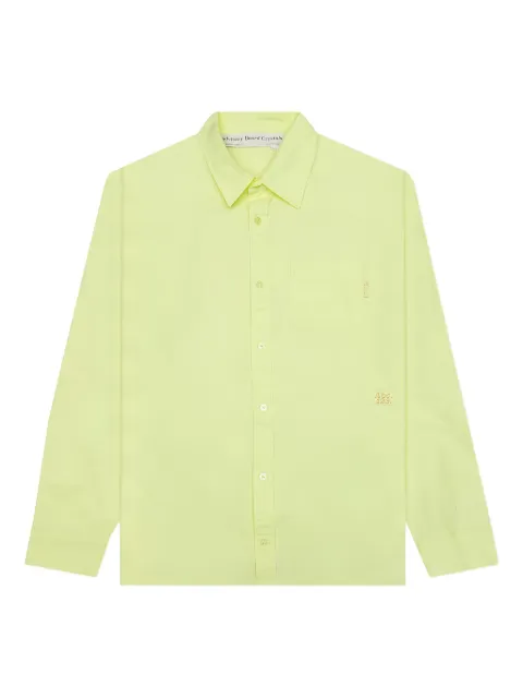 Advisory Board Crystals embroidered pocket shirt