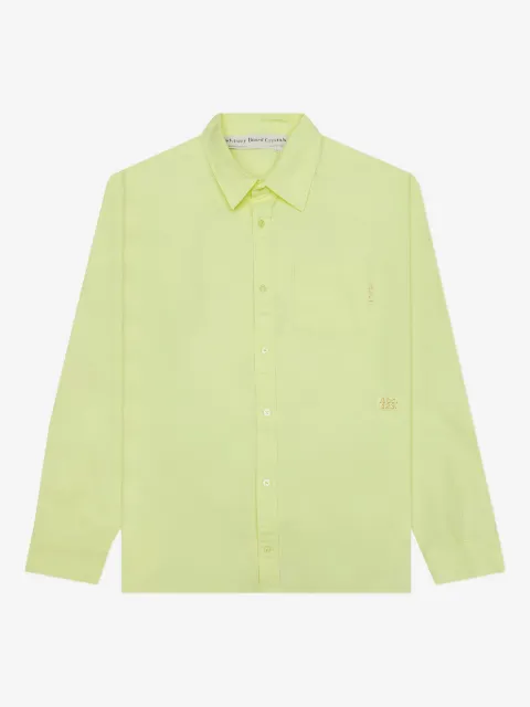 Advisory Board Crystals embroidered pocket shirt