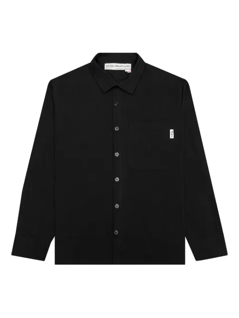 Advisory Board Crystals textured button-cuff shirt