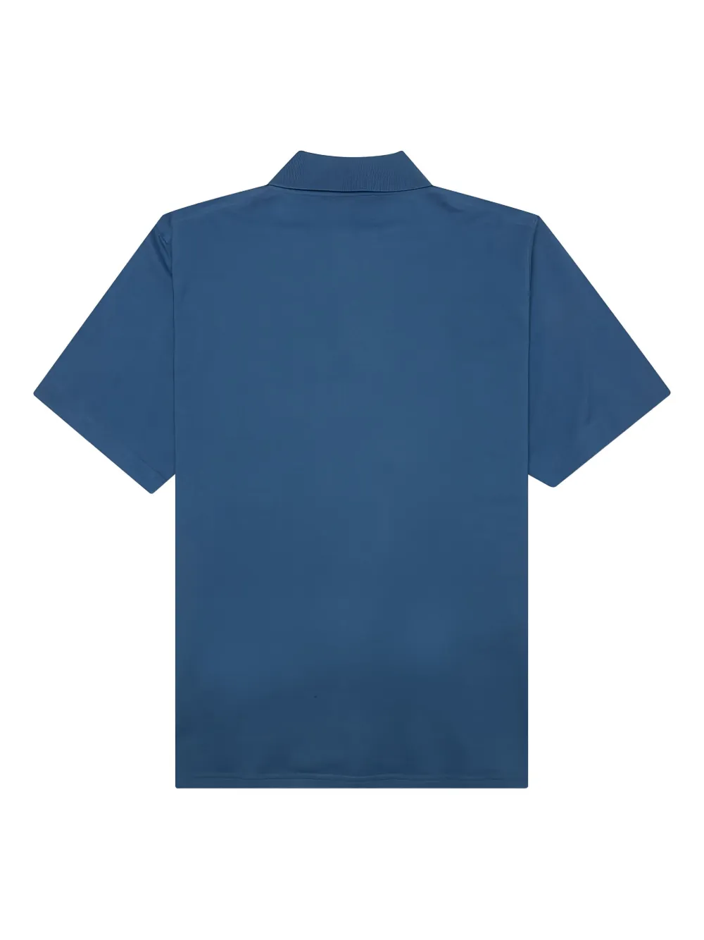 Lanvin curb-detail polo shirt - Blauw