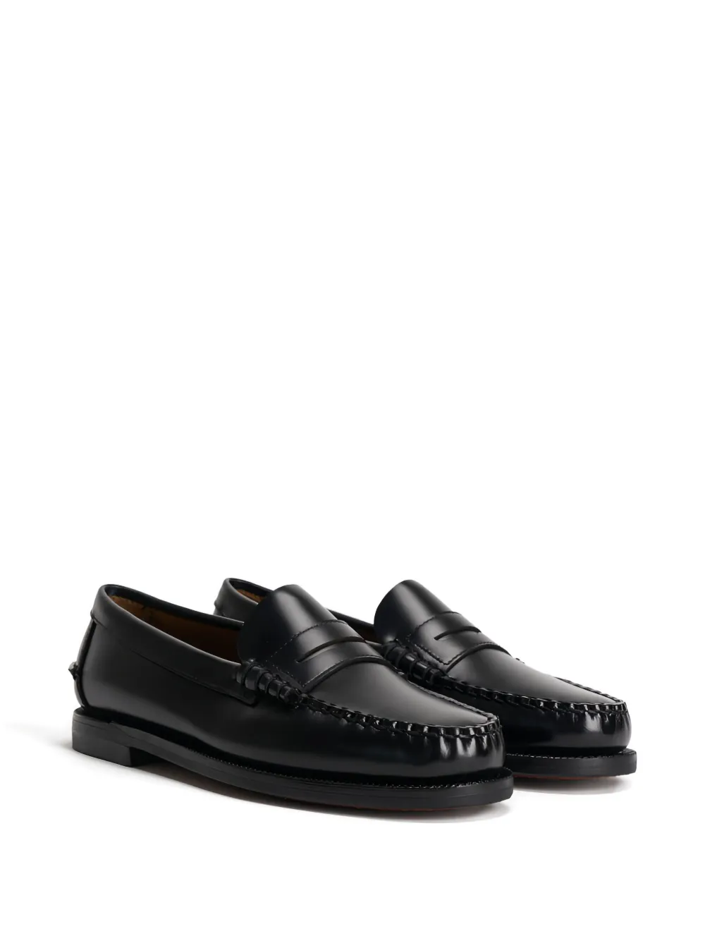 Sebago Leren loafers - Zwart