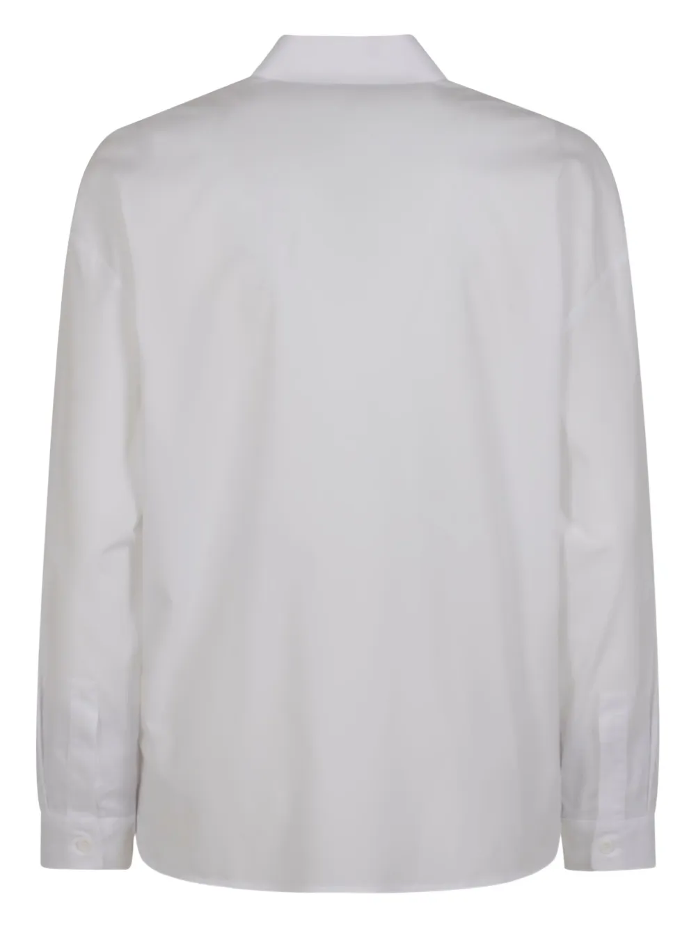 Peserico stud-embellished pocket shirt - Wit