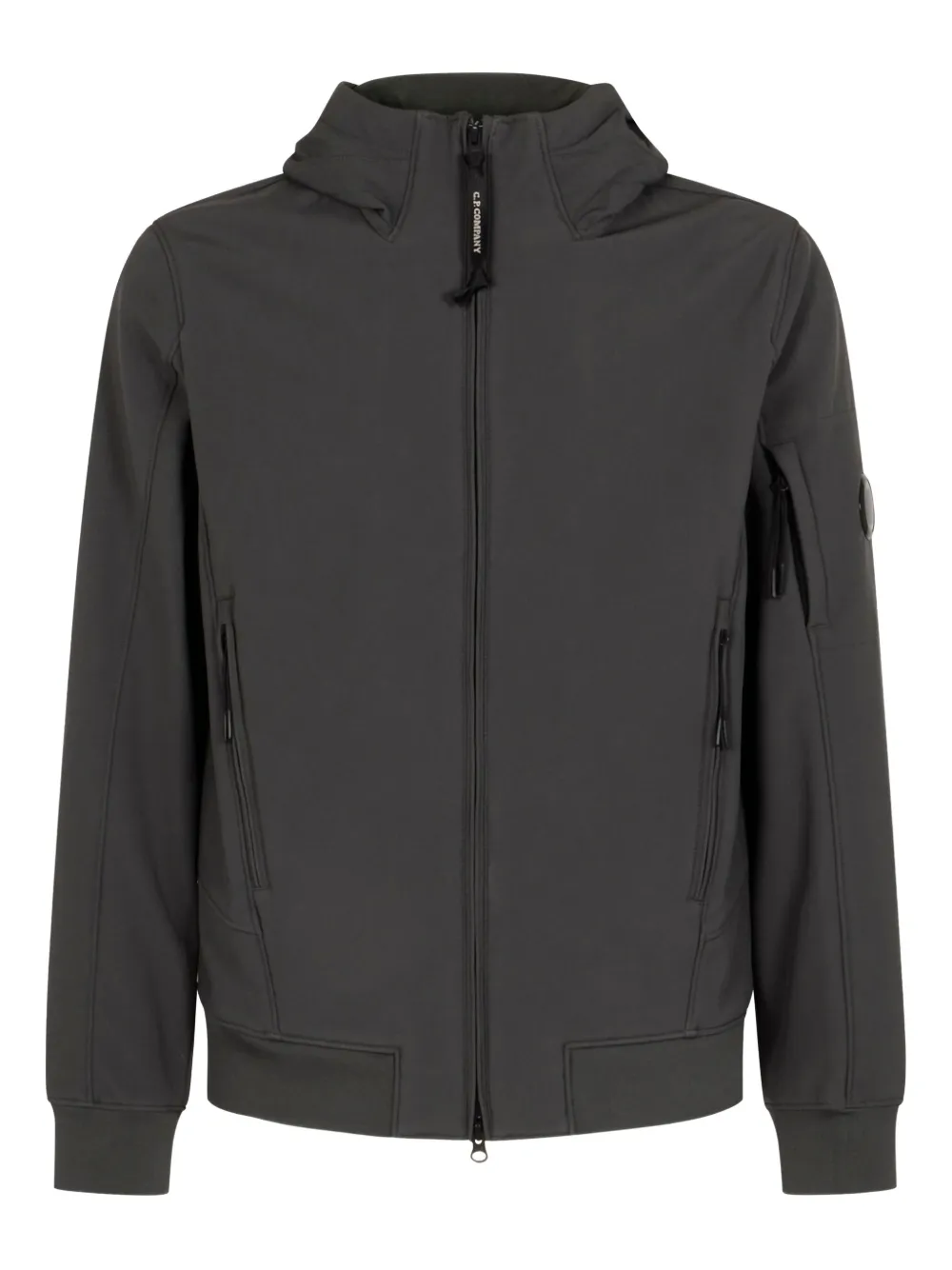 C.P. Company hooded lens jacket | Black | Image 1