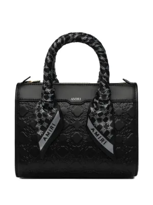 AMIRI Micro Bandana Triangle Tote Bag | White | FARFETCH