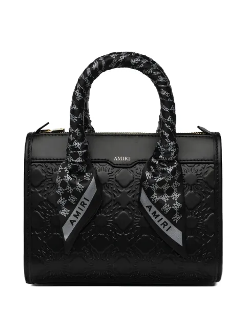 AMIRI Ma Quad Micro Triangle embossed tote bag