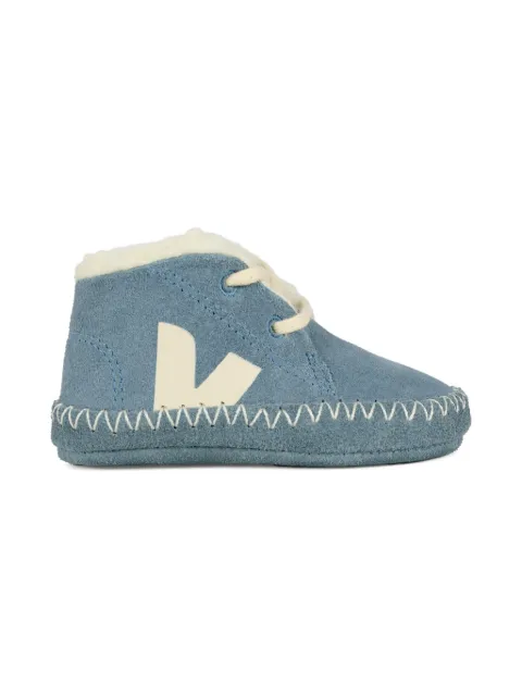 VEJA Kids lace-up suede boots