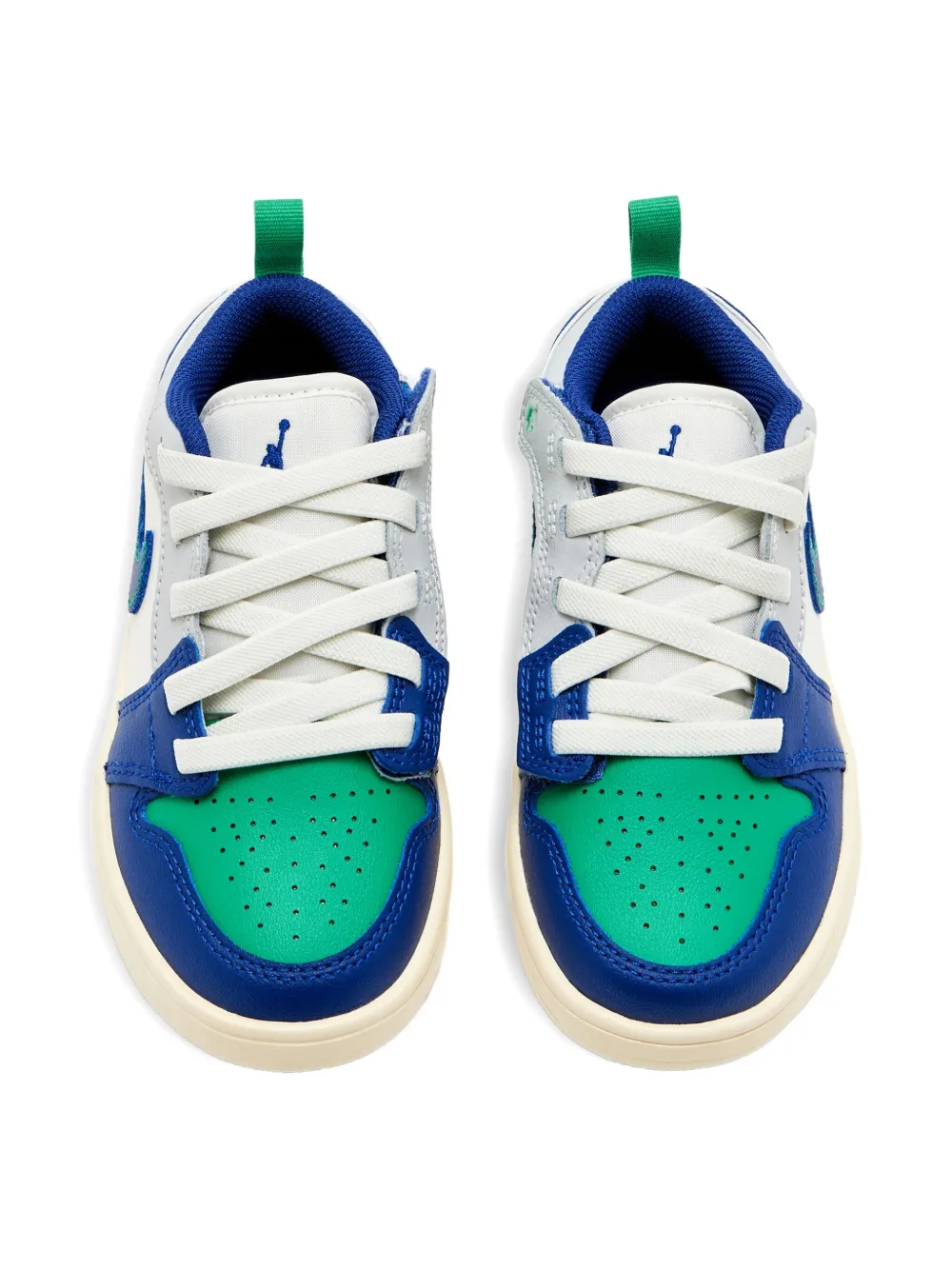Nike Jordan 1 Low Alt Colour-block Sneakers In Blue