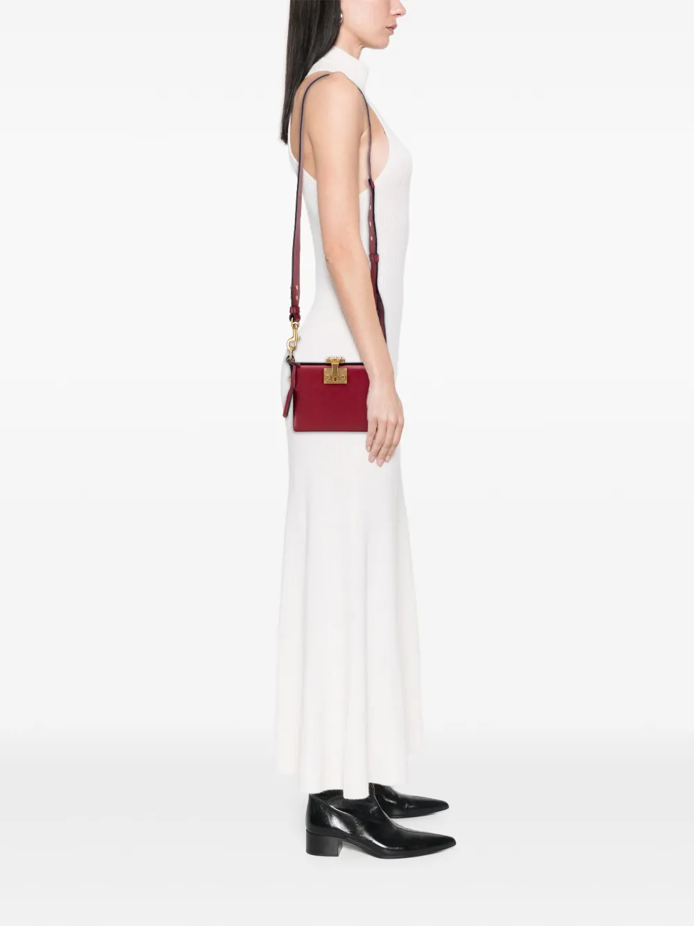 Christian Dior Pre-Owned 2017 Lambskin Dioraddict Lockbox crossbody bag | Pre-Owned | Image 2