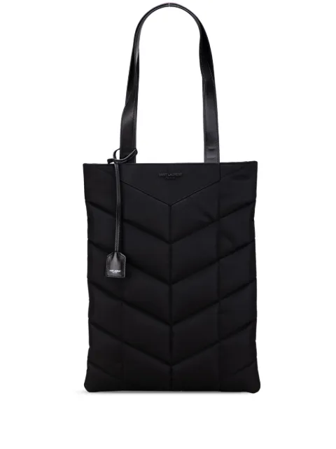 Saint Laurent Pre-Owned 2022 Nylon Tall Puffer tote bag