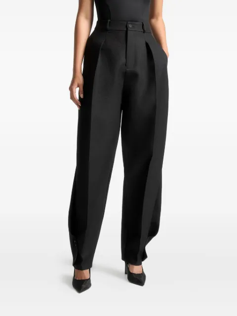 Manière De Voir Sophie twist-detail pleat trousers