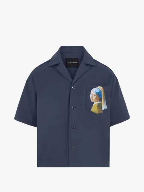 Manière De Voir Stephane "a girl with a pearl earring" boxy shirt