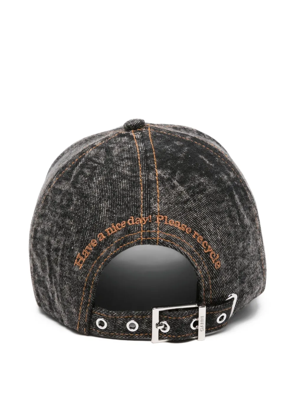 GANNI embroidered baseball cap | Image 2