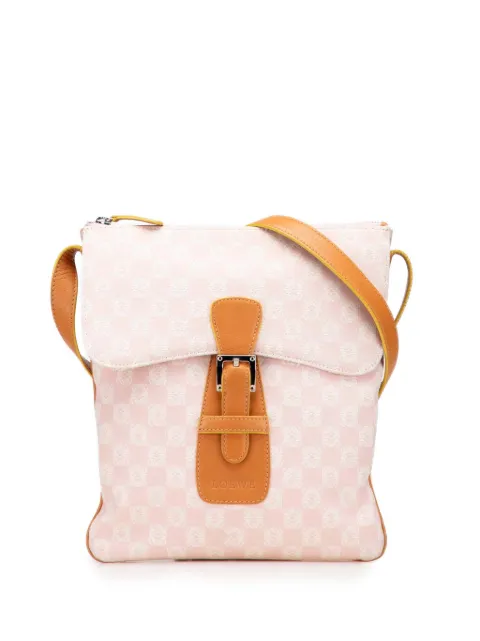 Loewe Pre-Owned bolsa crossbody Anagram Canvas 2005