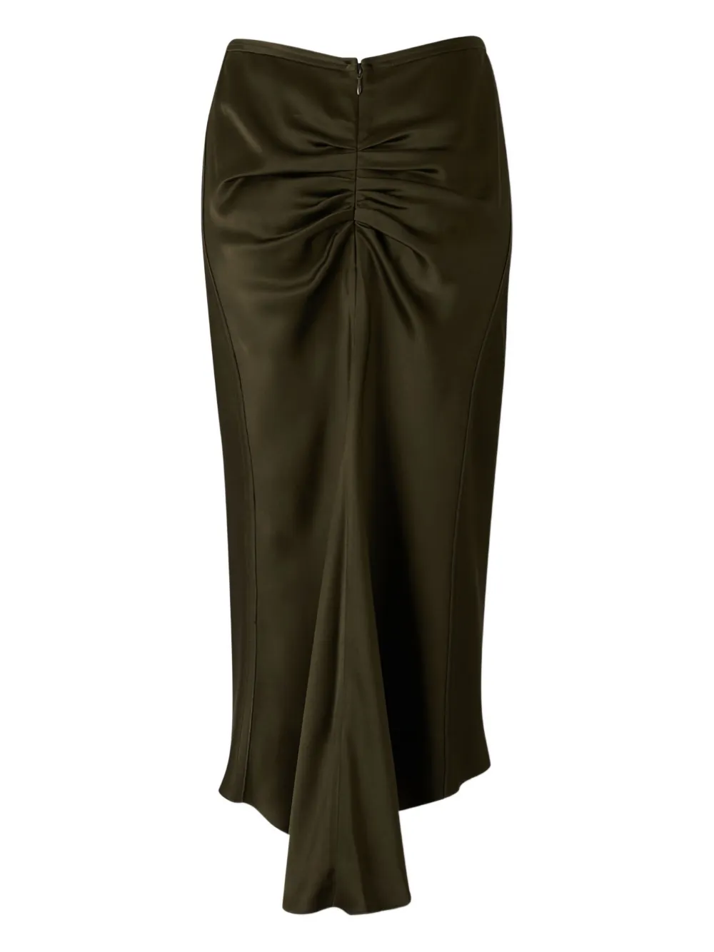 Victoria Beckham Wollen plooirok - Groen