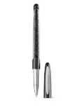 Swarovski crystal-embellished pen - Black