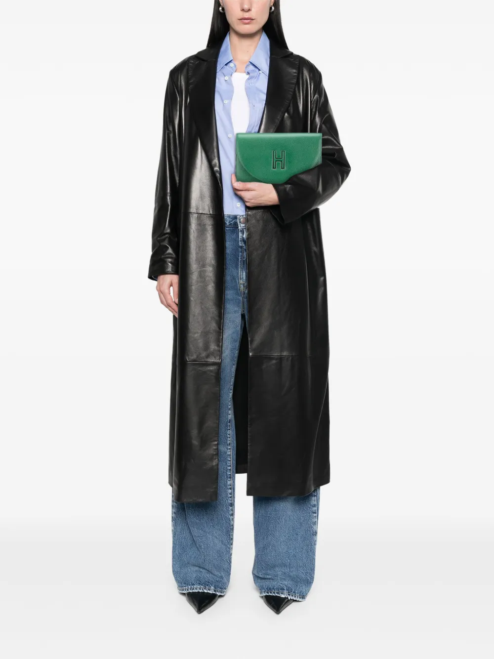 Hermès Pre-Owned 1989 エプソン H ガイネ クラッチバッグ | プレオウンド | Image 2