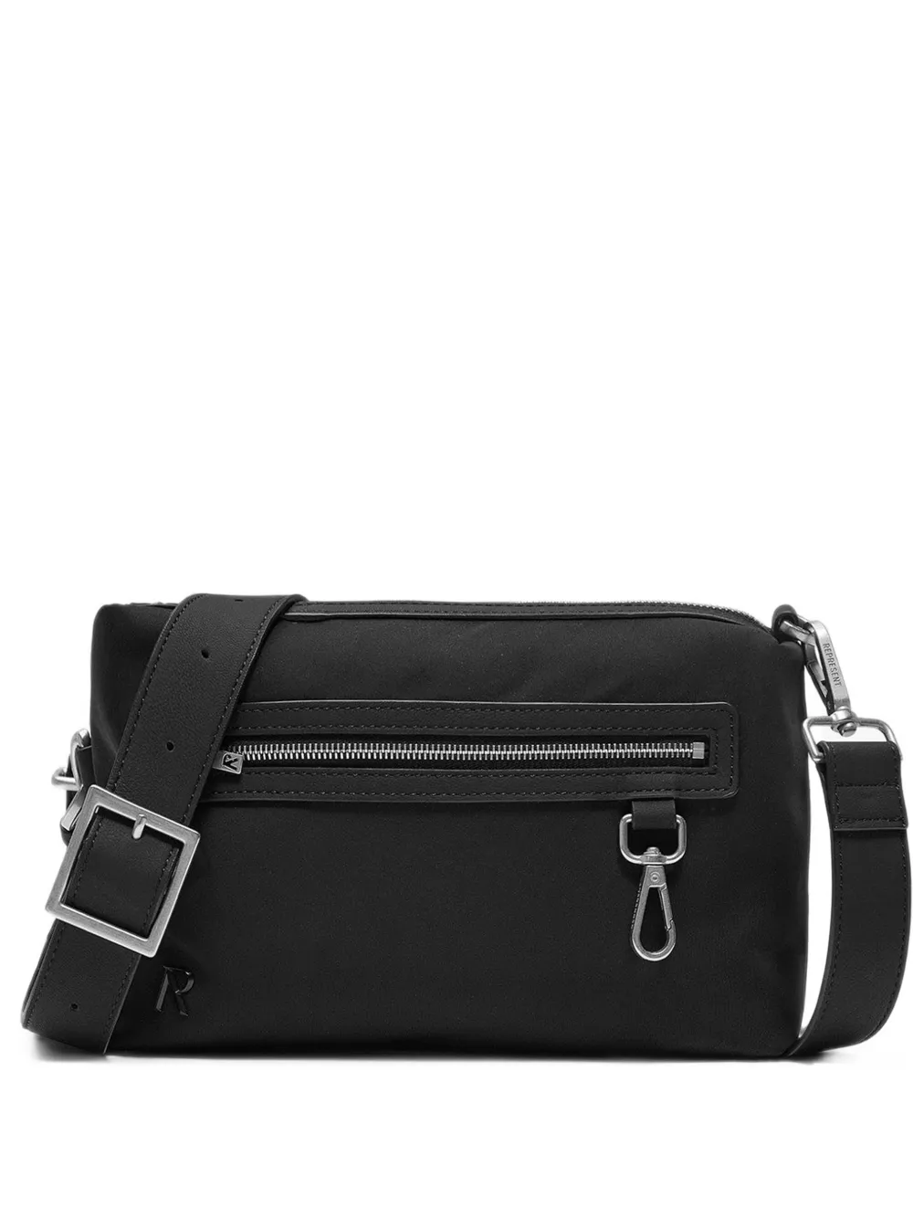 Represent logo-plaque shoulder bag · OS