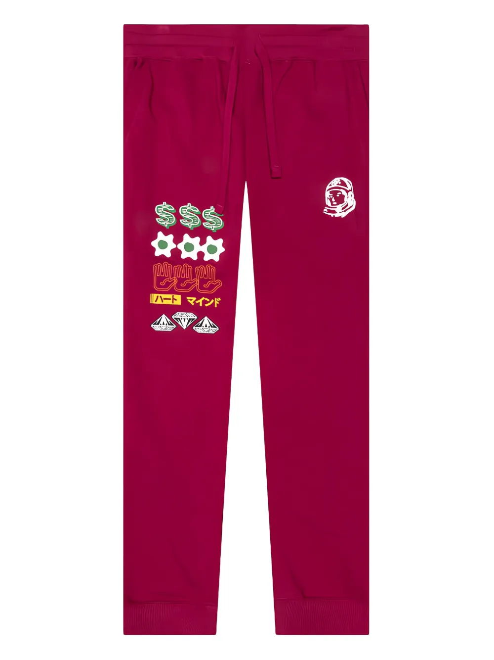 Billionaire Boys Club graphic-print track pants | Red | Image 1