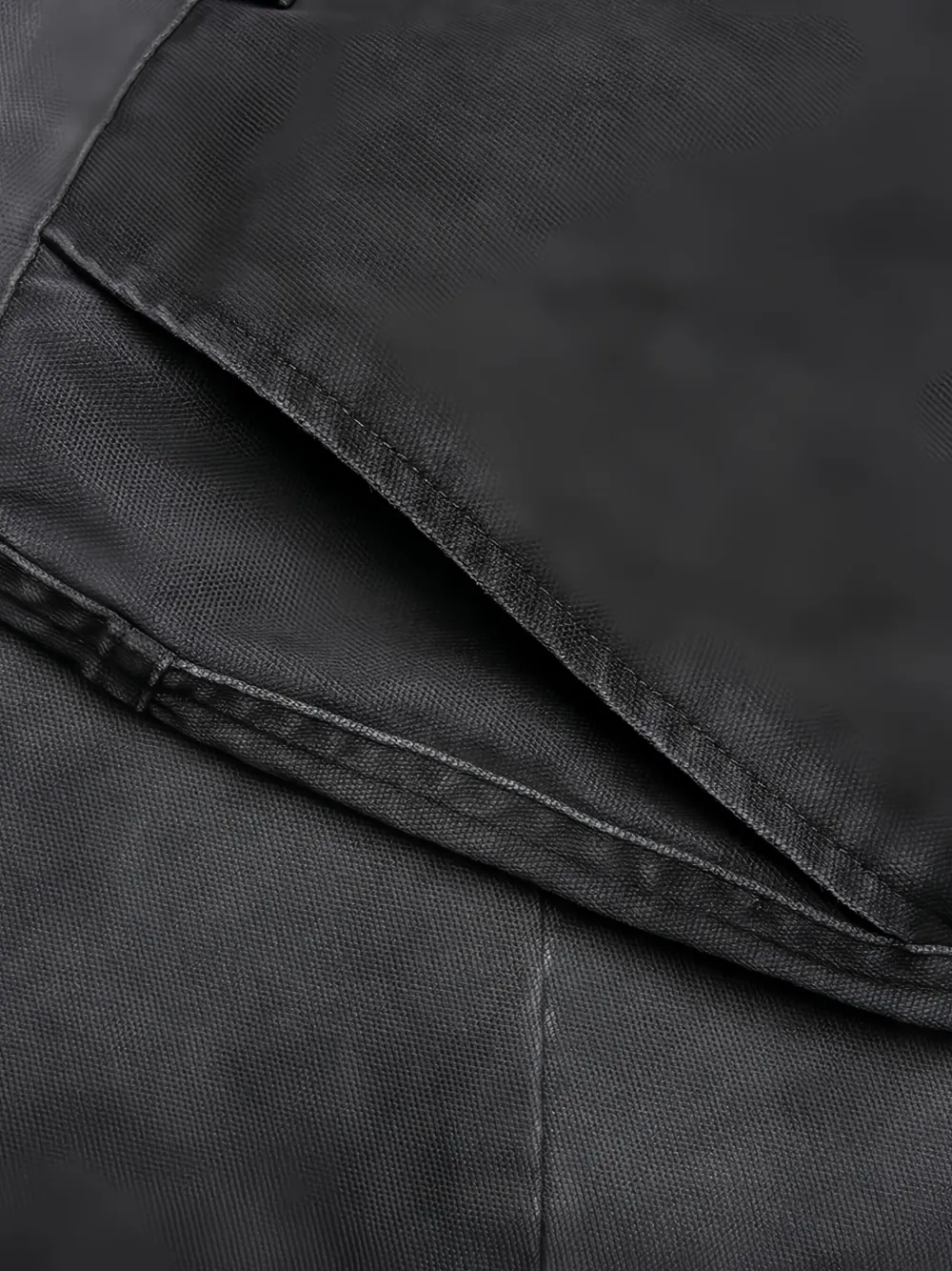 Represent Washed Cotton Trousers In Black