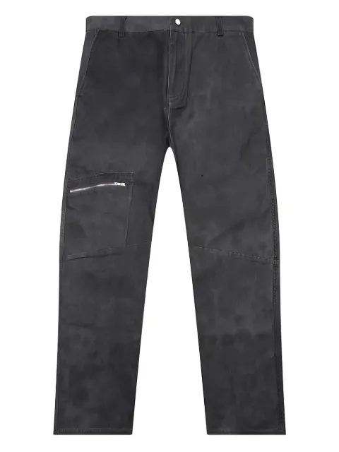 Represent washed cotton trousers