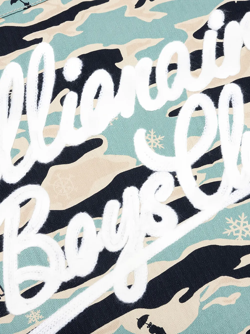 Billionaire Boys Club Bb Tiger Camo Cotton Camp Shirt In Multi