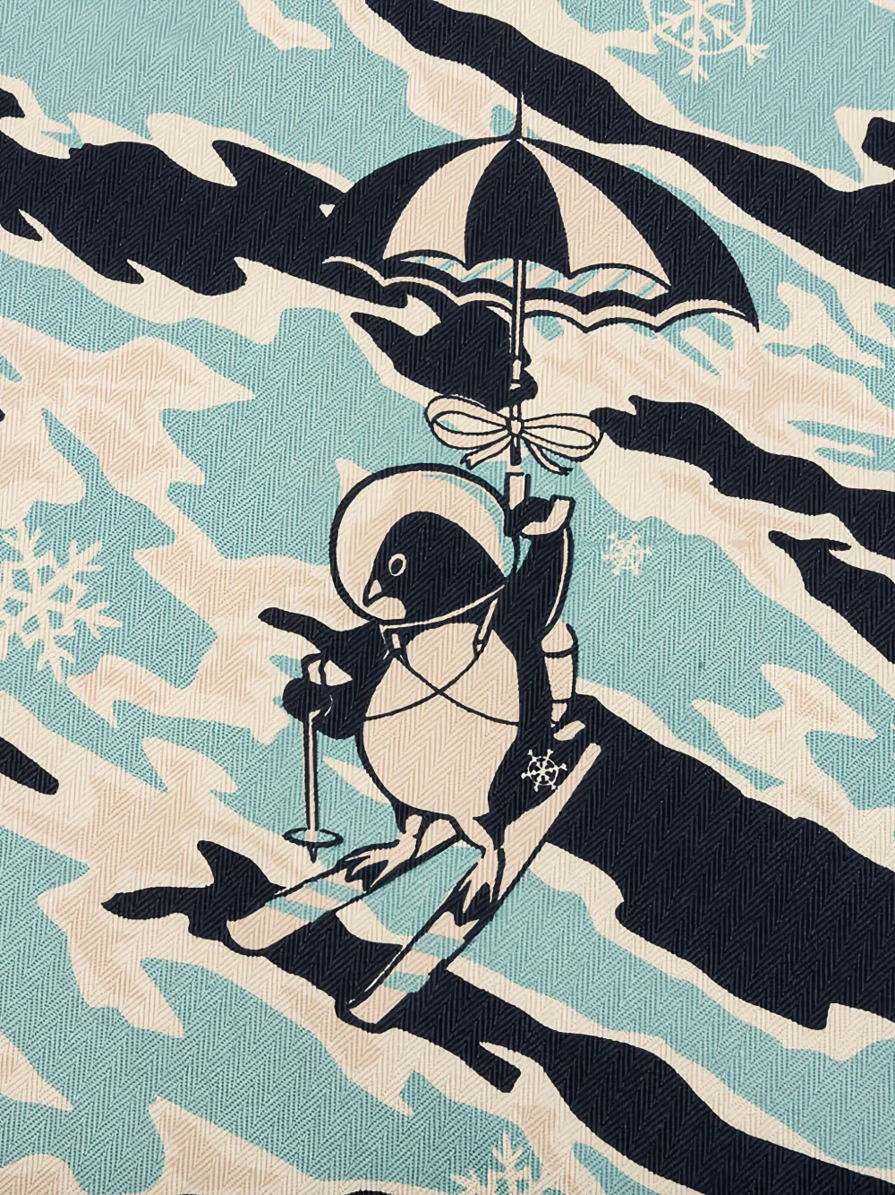 Billionaire Boys Club Bb Tiger Camo Cotton Camp Shirt In Multi