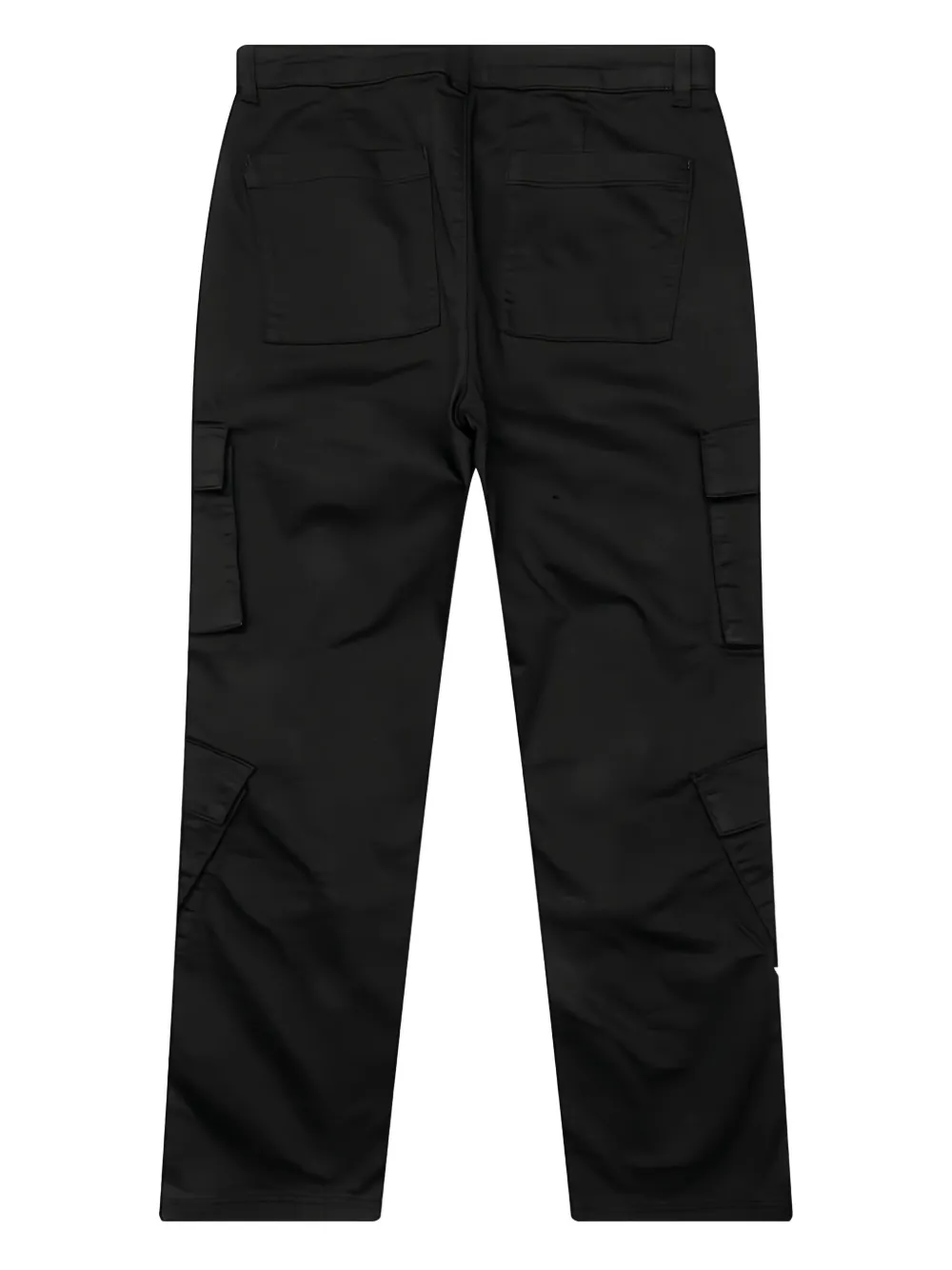 Represent Broek met cargo zak - Zwart