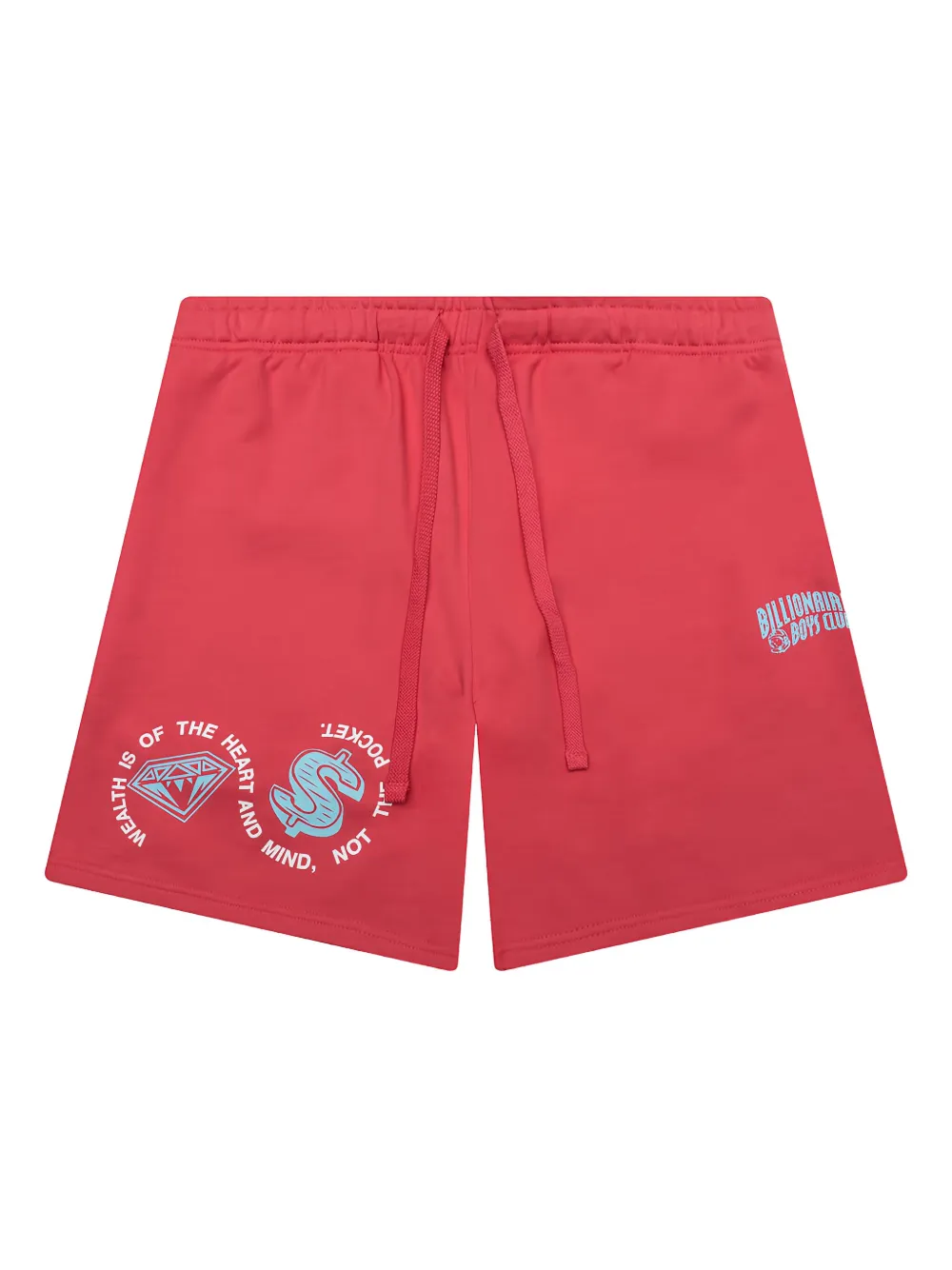 Billionaire Boys Club logo-print shorts | Red | Image 1