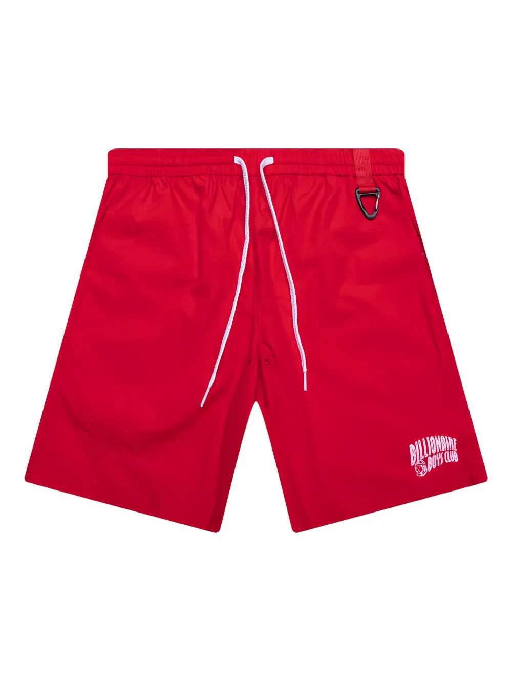 Billionaire Boys Club zip-pocket carabiner shorts | Red | Image 1